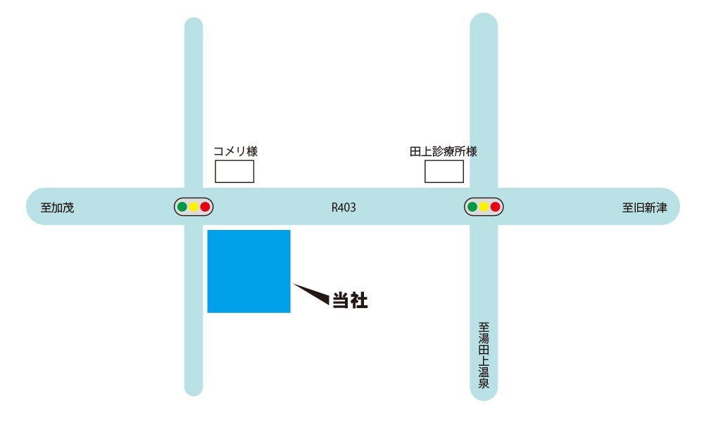 株式会社笠原製袋のオリジナルマップ